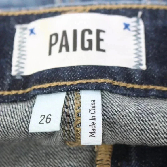 PAIGE ladies jean shorts size 26 - Picture 4 of 5